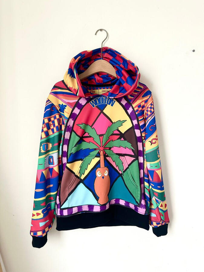 Wollton Euphoric Chaos Collection, hoodie (front).