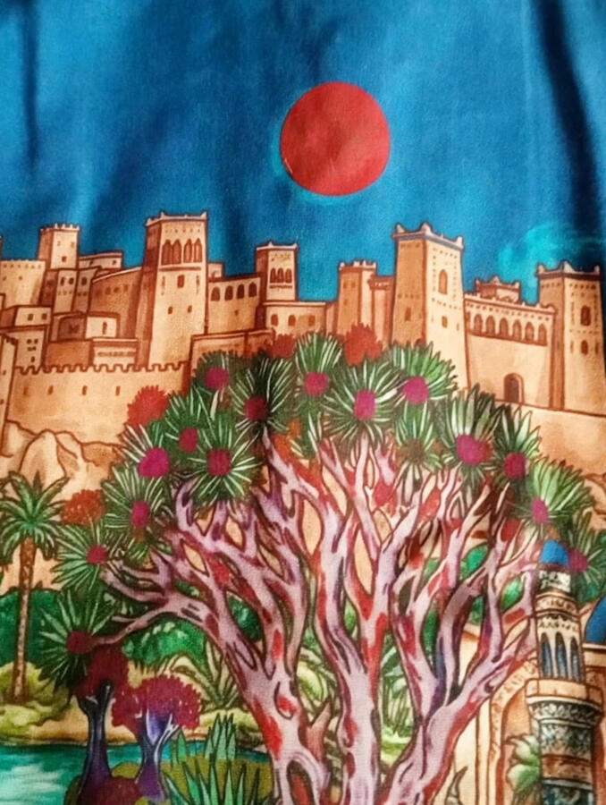DARO Casbah (2026), 100% Tencel lyocell. Collaboration with MELFEZ.