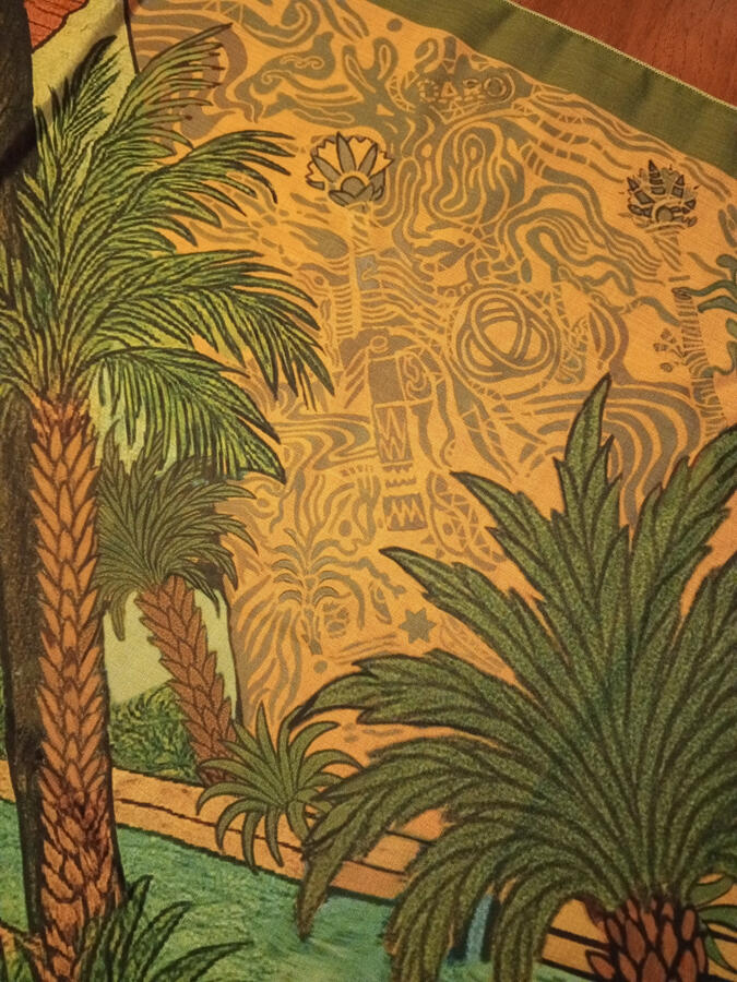 Palm Lounge by DARO (detail).