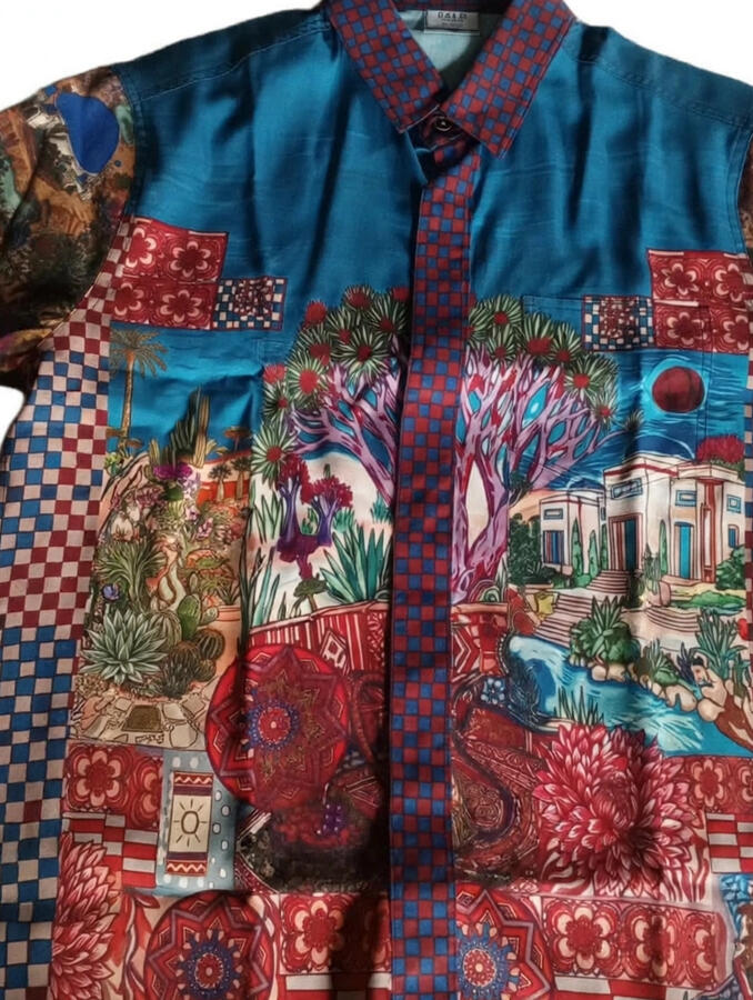 DARO Casbah (2026), 100% Tencel lyocell. Collaboration with MELFEZ.