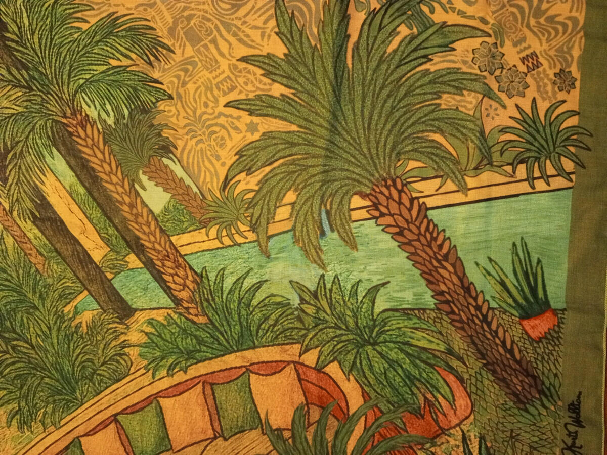 Palm Lounge by DARO (detail).